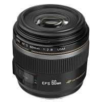 Canon佳能EF-S 60mm f/2.8 USM微距单反数码相机镜头佳能卡口滤镜口径52mm