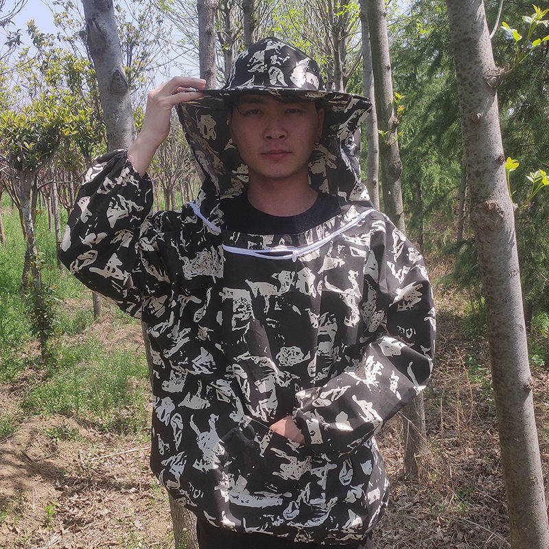 防蜂服全套蜂衣防蜂衣蜜蜂衣服蜜蜂帽子防蜂帽养蜂人衣服养蜂工具