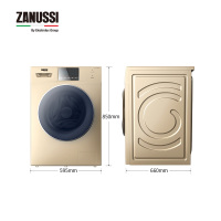 扎努西·伊莱克斯/ZANUSSI ZWF12102LG 10公斤BLDC变频全自动家用一级能效节能大容量滚筒洗衣机