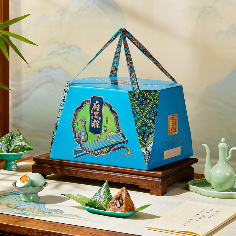 臻味鲜品屋-1.185kg府宴•华品端午粽子礼盒国宴大师打造药食同源滋养食补高清大图