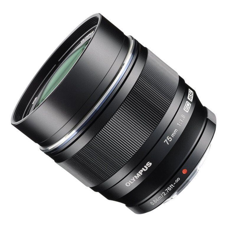 奥林巴斯(OLYMPUS)M.ZUIKO DIGITAL 75mm f1.8远摄定焦镜头微单镜头黑色奥林巴斯卡口58mm高清大图
