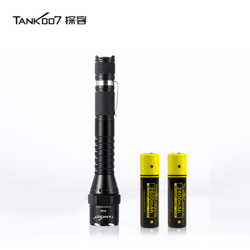 探客TANK007 PT40 探索强光手电筒高清大图