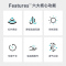 高速烘手器 烘干机卫生间 商用烘手机全自动感应干手器干手机|[经典款]2008C/短款红色
