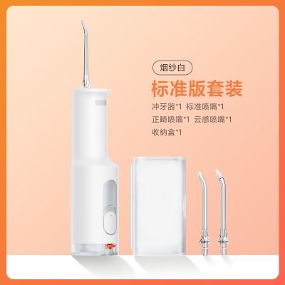 小米(MI)电动冲牙器 F300 米家原装便携式家用水牙线口腔洁牙立式洗牙器官方正品旗舰店 白色