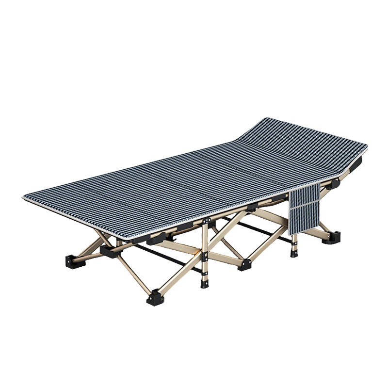 围达 简易折叠床 190*71条纹款式 张高清大图