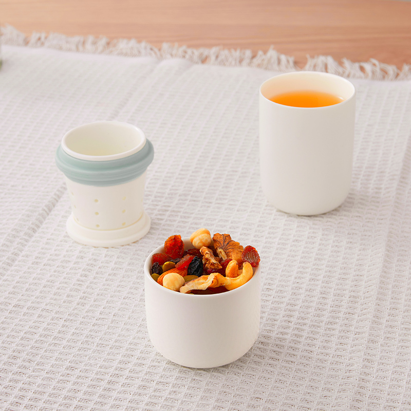 原初格物 水具旅行茶具同心杯灰色/棕色/红色!