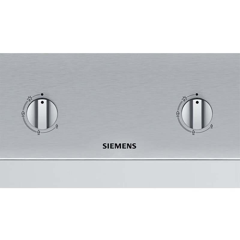 西门子ER74F256MP天燃气灶 嵌入式 大火力双眼灶不锈钢高清大图