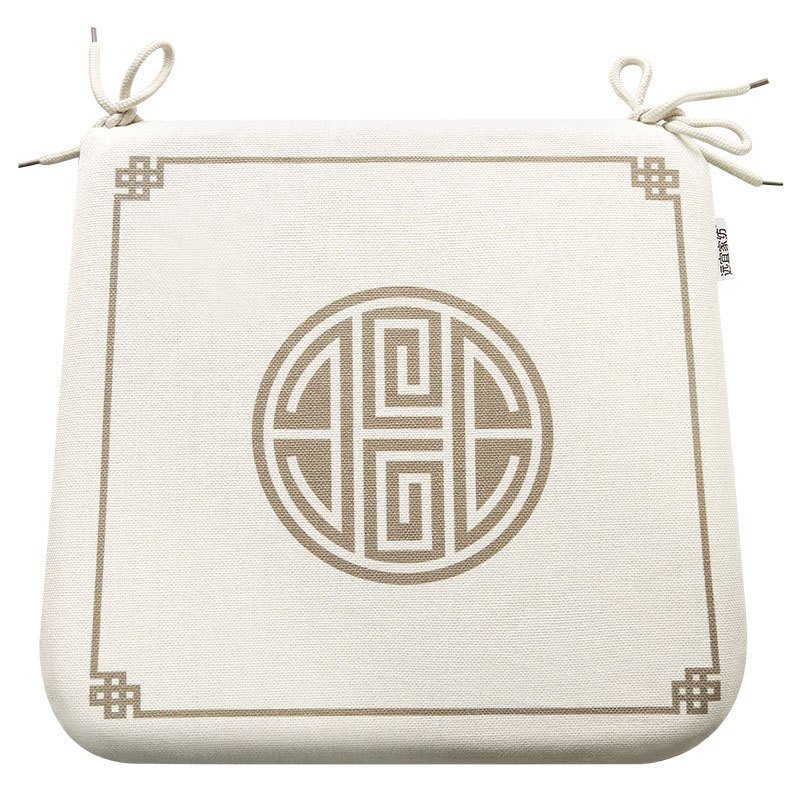 家柏饰(CORATED)新中式餐桌椅垫四季家用实木椅子垫套罩记忆棉坐垫防滑座垫餐椅垫高清大图
