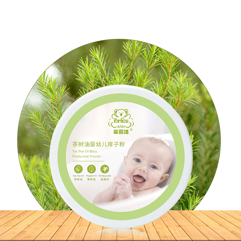 菲丽洁茶树油婴幼儿痱子粉120g