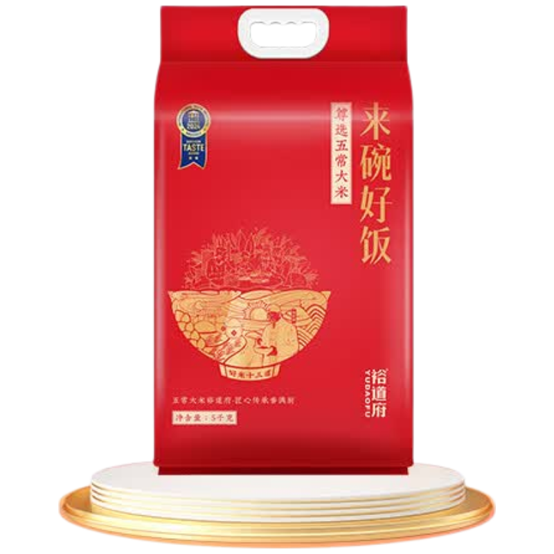 裕道府 来碗好饭 尊选五常大米5kg