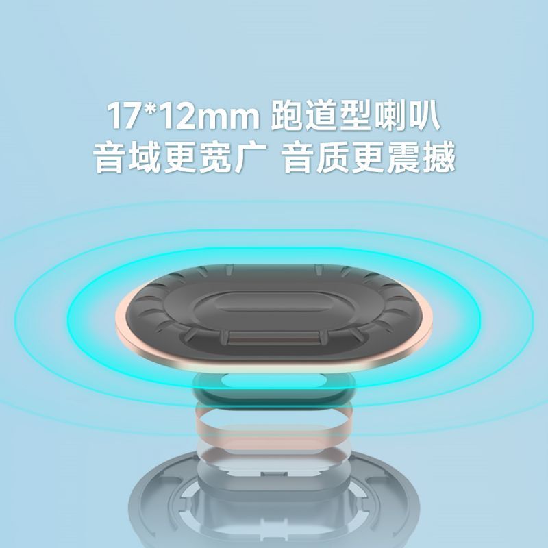 COOWOO 夹耳式蓝牙耳机 Air Pro 6 白色高清大图