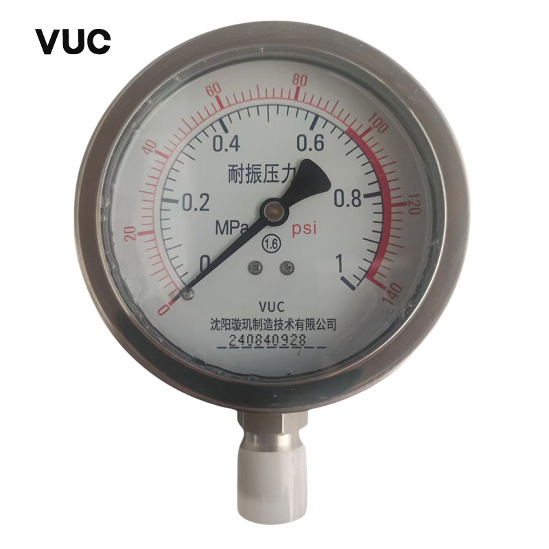 VUC 耐震压力表 YN-100径向 块