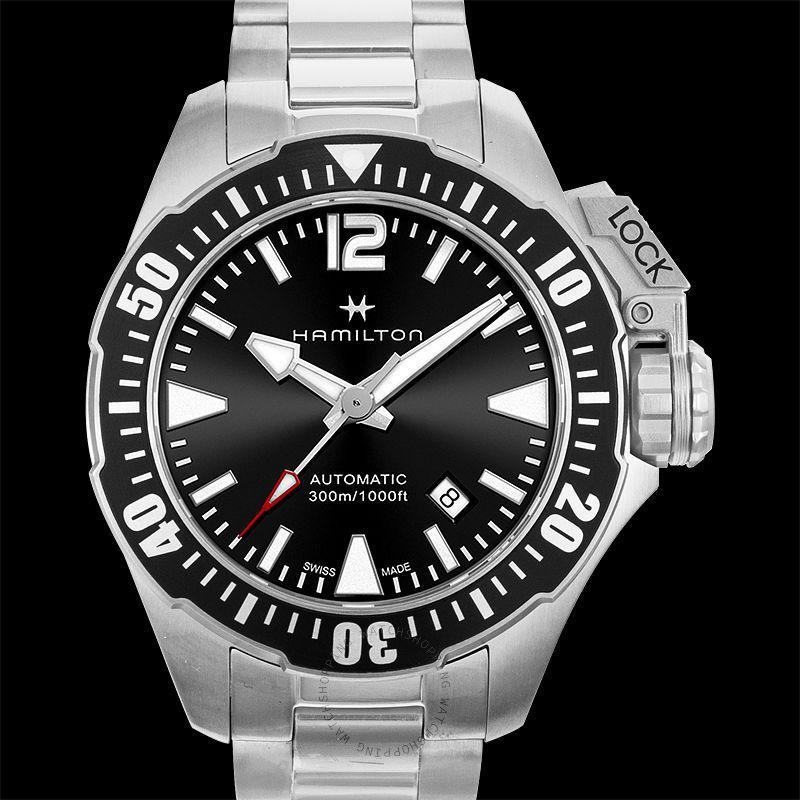 hamilton汉密尔顿自动机械表男khakinavy商务休闲时尚百搭运动防水