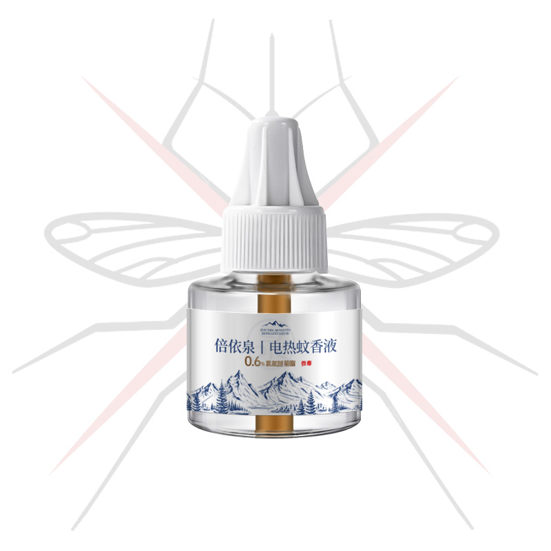 倍依泉 电热蚊香液 40ml*4瓶 无香持效高清大图