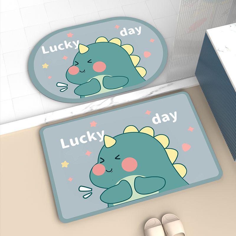 卫生间地垫浴室吸水地垫脚垫入户进家用垫厕所地毯洗手间垫子高清大图