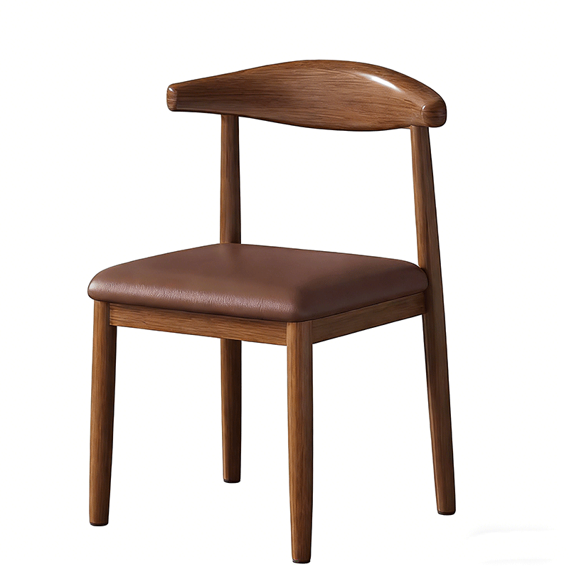 豫众诺 实木餐椅 450*450*800mm 把高清大图