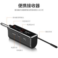 先科 SAST OK-91 无线麦克风 话筒 家庭KTV会议专用K歌卡拉OK唱歌主播网络电教演讲户外插音响音箱 黑