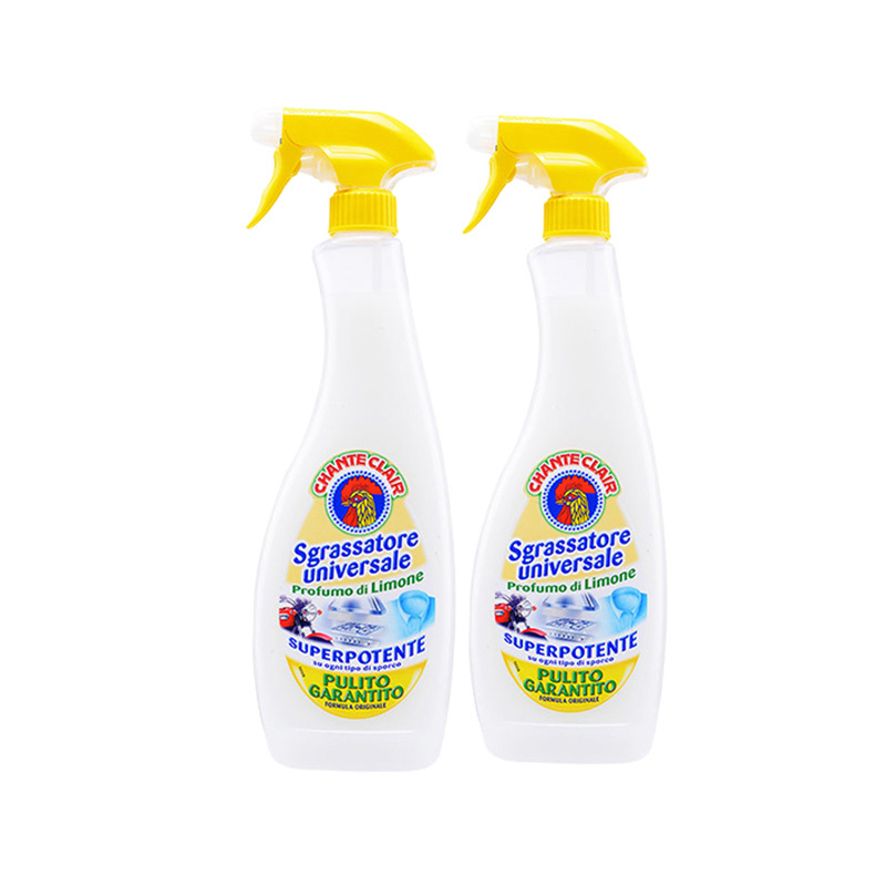 大公鸡头 油污清洁剂强力去重油污神器油渍净强力清洁 (柠檬味) 600ml*2瓶
