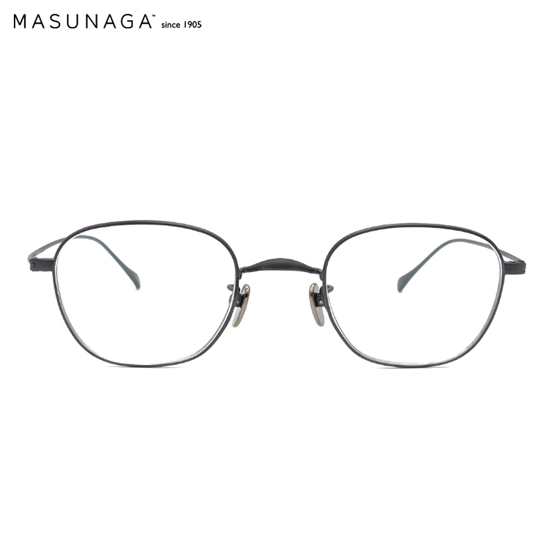 MASUNAGA增永眼镜男女复古手工全框眼镜架配镜近视光学镜架GMS-199T