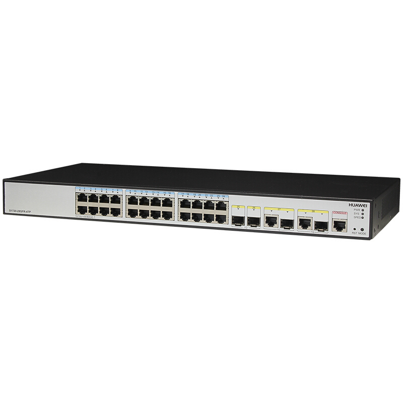 华为 HUAWEI S1720-28GFR-4TP 24口全千兆智能网管交换机