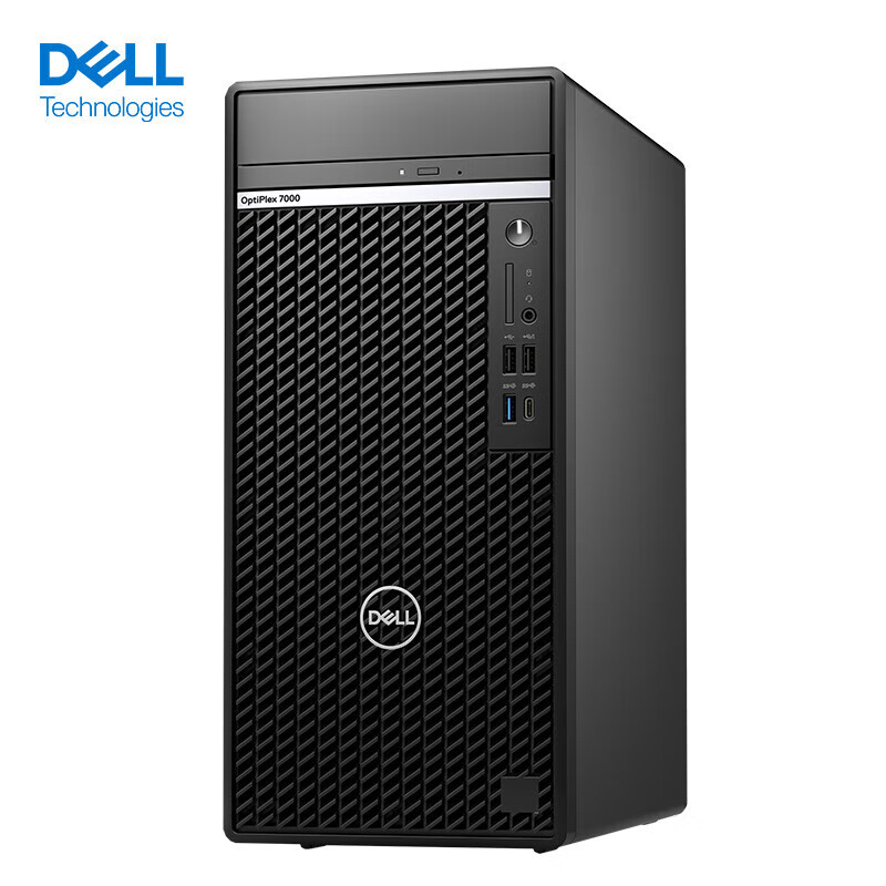 戴尔(DELL)OptiPlex 7000MT台式电脑 23.8英寸显示器 i7 8G 1T+256G固态 DVDRW