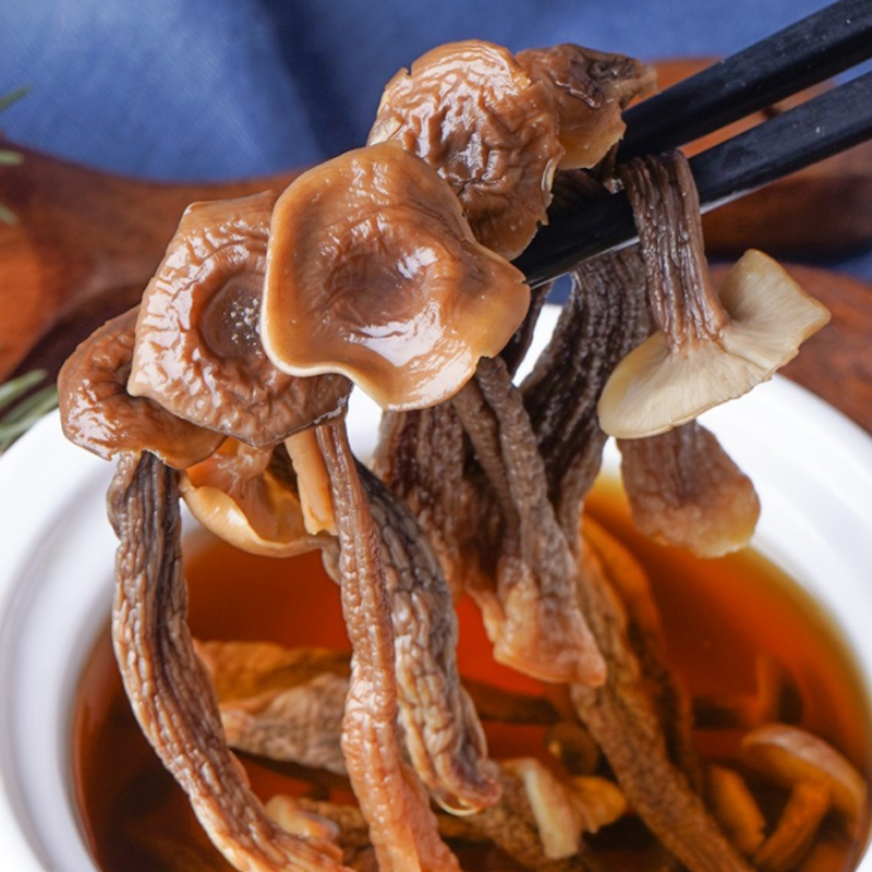 绿帝 鹿茸菇100g 菌菇 鹿茸菌 煲汤炖汤 南北干货高清大图