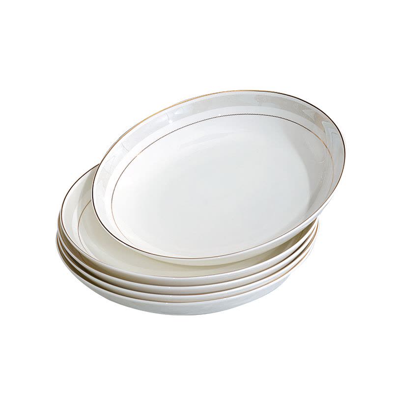 稳帆甄选 骨质瓷餐具套装 追光 38头 ZX6618/套图片