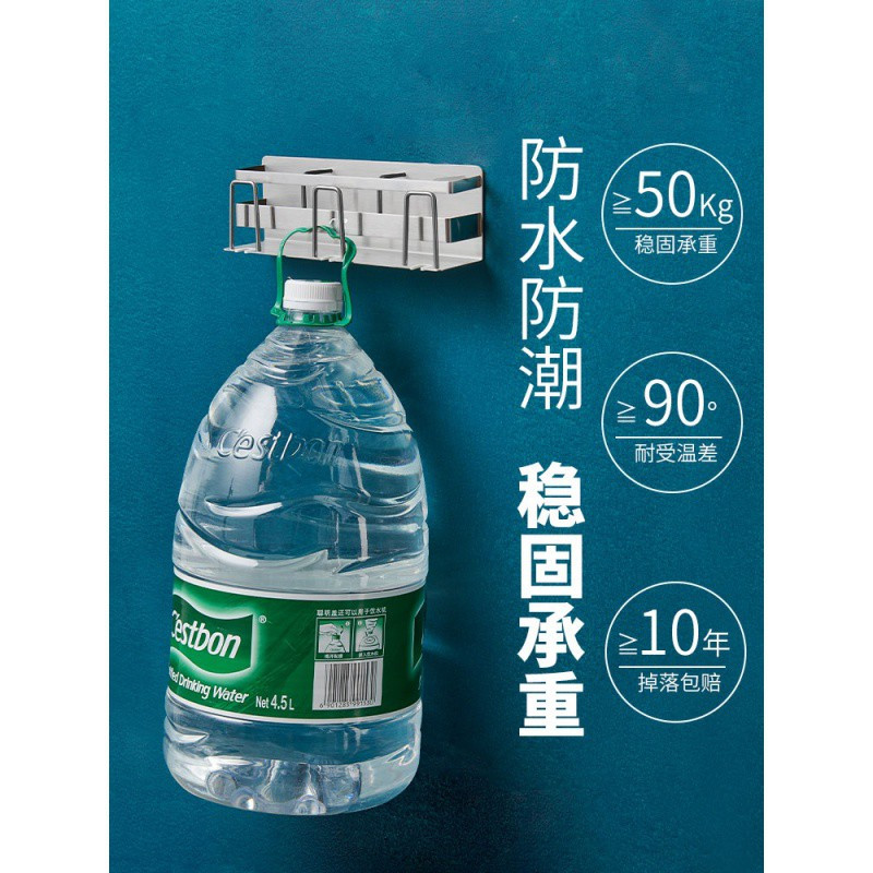 不锈钢电动牙刷架牙刷置物架吸壁挂式免打孔卫生间漱口杯套装家用 三维工匠 烤漆三人两个送小麦杯6