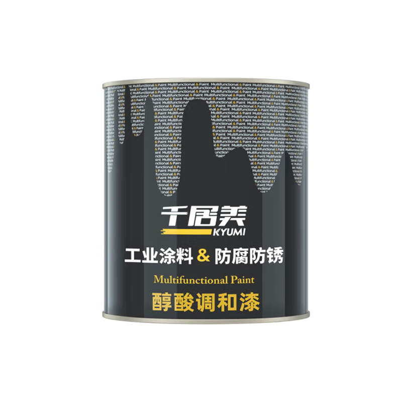 千居美(QIAnJumei)醇酸调和漆 中黄 5kg/桶(单位:桶)