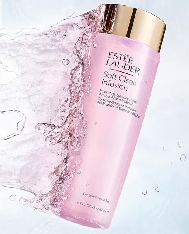 雅诗兰黛(Estee Lauder) 爽肤水400ml粉水化妆水补水护肤品套装化妆品