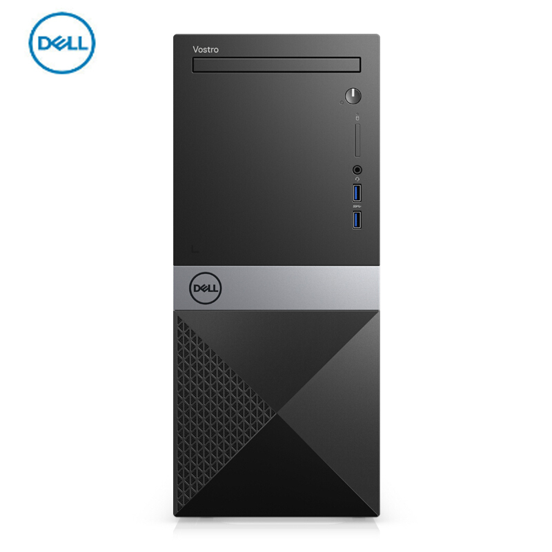戴尔（DELL）成就3000系列 全新英特尔® 十代处理器i5 更丰富扩展 商用办公 家用娱乐 台式机电脑 单主机定制（Intel i5-10400 12GB 1TB 集显）
