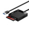 绿联usb3.0高速读卡器多合一SD卡多功能cf手机相机MS内存TF卡otg佳能适用单反相机读卡器type-c大卡尼康