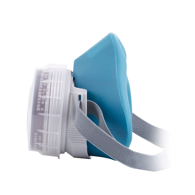 梅安单罐防毒面具全面罩防烟放毒氧气面罩全脸防毒口罩喷漆专用防工业粉尘高清大图