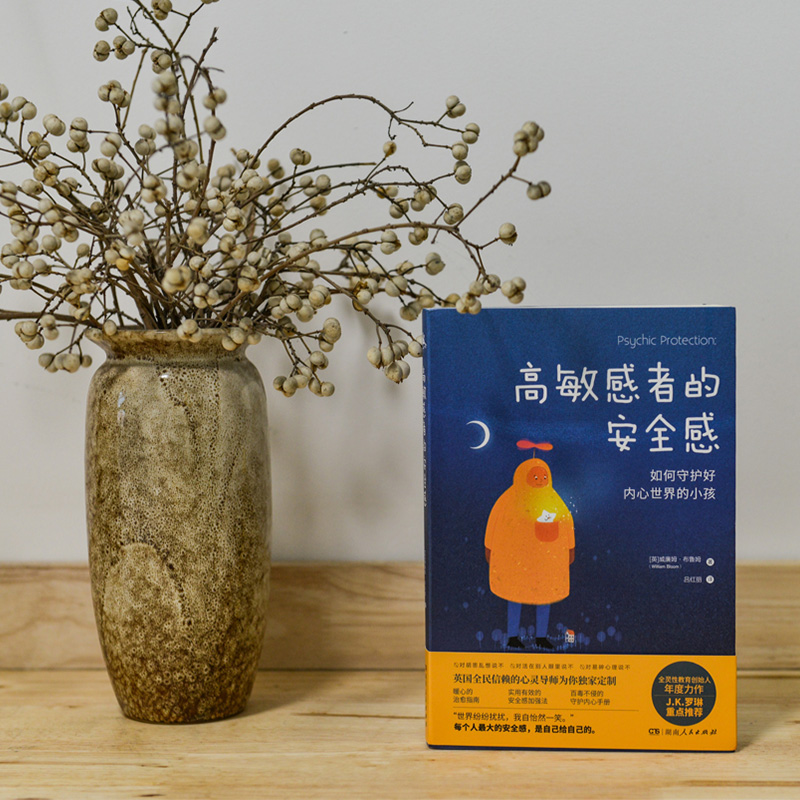 [正版]高敏感者的安全感:如何守护好内心世界的小孩 心灵修养解压疗愈书籍(对胡思乱想说不,对易碎心理说不)湖南人民出版社高清大图