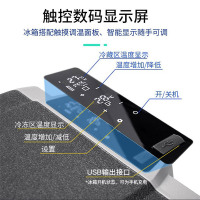 冰虎(Alpicool)车载冰箱压缩机制冷ET60升车家两用冷冻冷柜冷藏迷你学生宿舍小冰箱便捷拉杆箱可达-20℃带储物篮