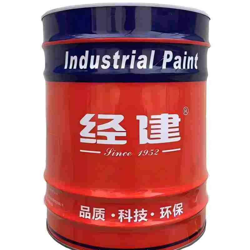 经建 醇酸调和漆 黑17kg 桶 黑色