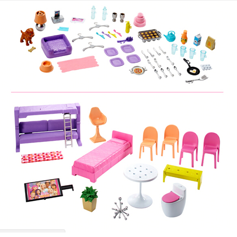 芭比新梦想豪宅 芭比娃娃 女孩玩具 礼物 FHY73高清大图