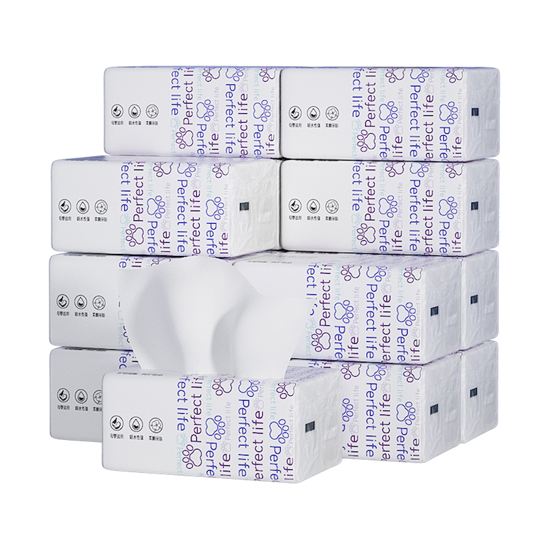 艾逸瑶选 原生木浆完美生活亲肤软抽纸360张12包 170*140mm AYYX038-12