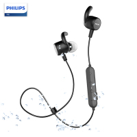 飞利浦(Philips) 运动耳机 蓝牙耳机 无线耳机 入耳式耳机 降噪耳机耳麦 手机游戏音乐 SN503 黑色