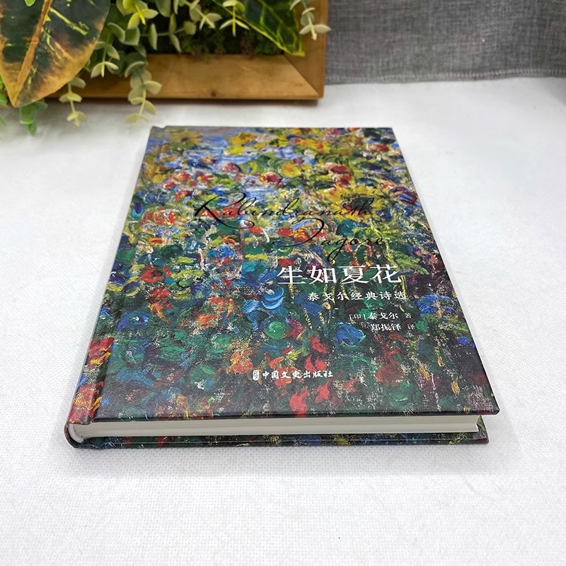 [正版]精装 生如夏花 泰戈尔 经典诗选文学散文诗歌小说书诗歌集精选飞鸟集新月集等诗集世界现当代文学作品生如夏花之绚烂高清大图