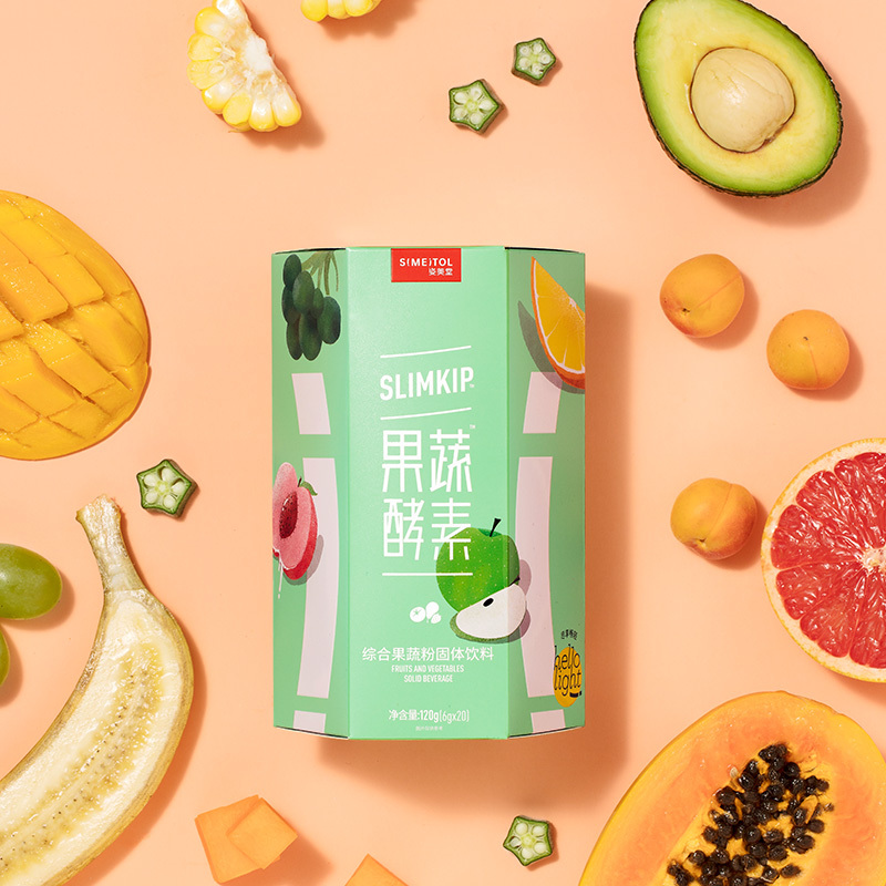 姿美堂综合果蔬酵素粉固体饮料120g(6g*20袋)高清大图