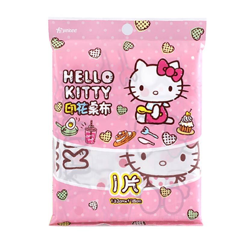 宜洁 KT台布防水防油桌垫野餐野营加厚抽取式桌布132*178cm颜色随机 (印花1张 Y-9401)