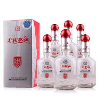 双沟 浓香型白酒 42度 柔和双沟 （银）整箱450ml*6瓶