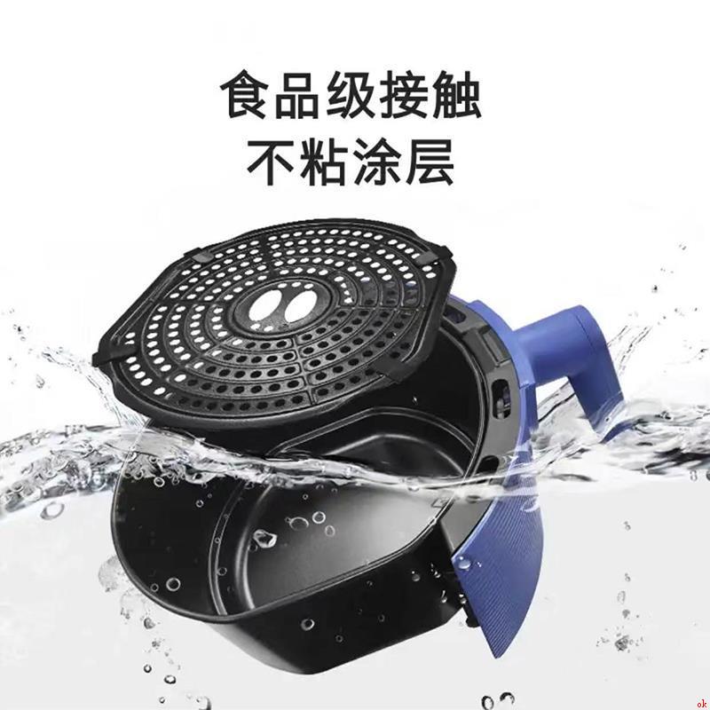 创维(Skyworth) 3L大容量智能无油低脂煎炸烤箱 家用多功能触控空气炸锅 K416高清大图