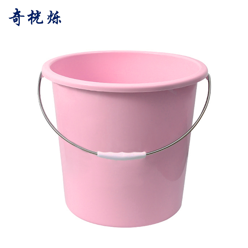 奇桄烁水桶塑料桶手提桶中号粉色个高清大图