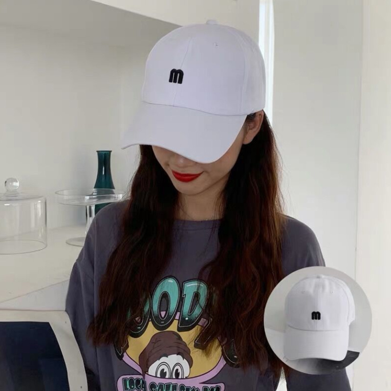 MUXIWEIER 帽子男棒球帽女春夏四季时尚潮流鸭舌帽刺绣太阳帽户外防风出游遮阳太阳帽女休闲透气高清大图