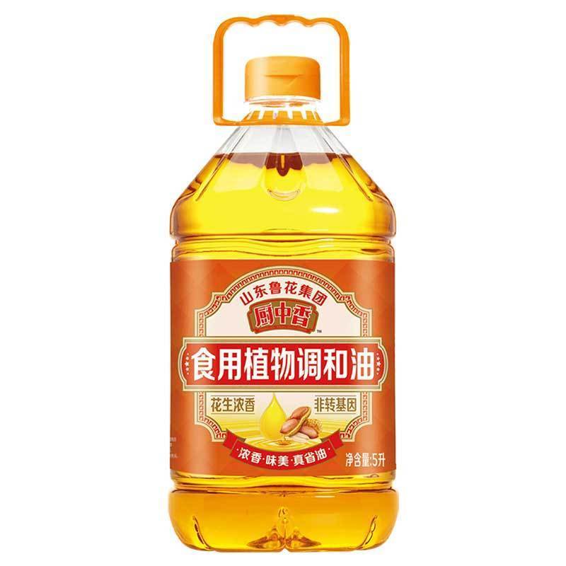 厨中香食用植物调和油5L(花生香)