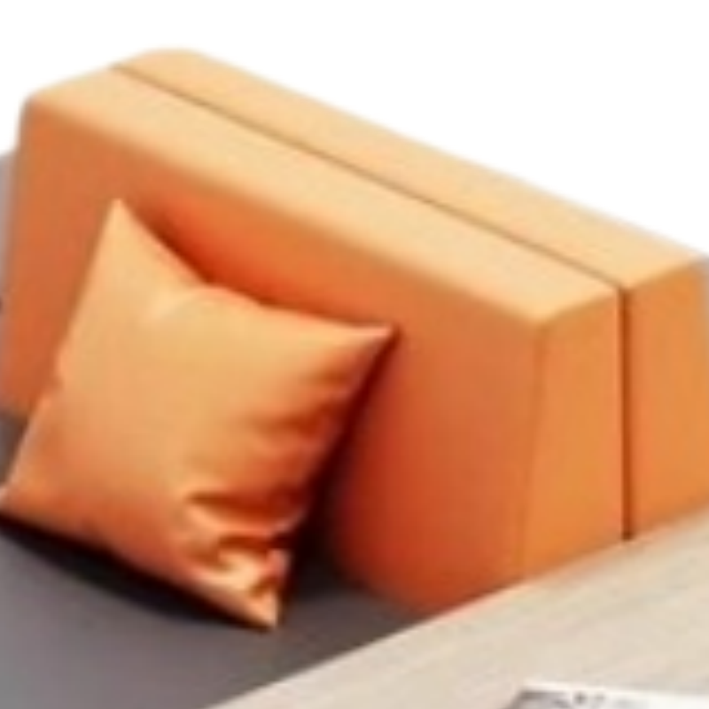 乐琪艺卡座休闲沙发皮质套高清大图