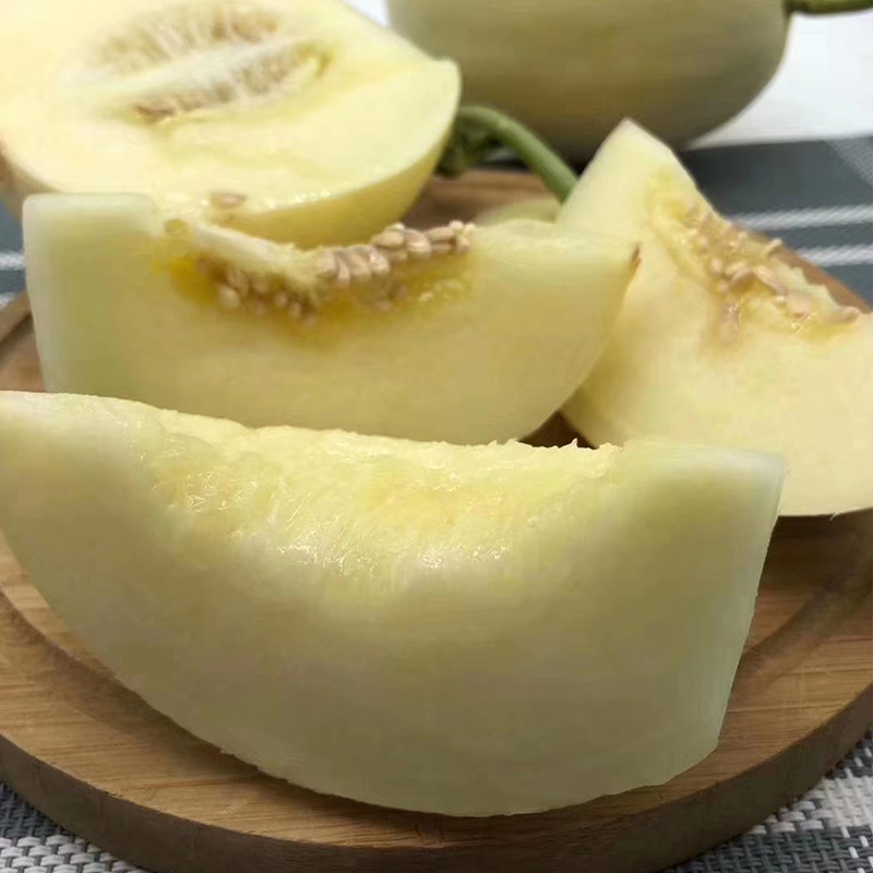 [苏鲜生]陕西阎良甜瓜 净重8.5斤 箱装 蜜瓜香瓜 当季甜瓜新鲜水果 苏鲜生
