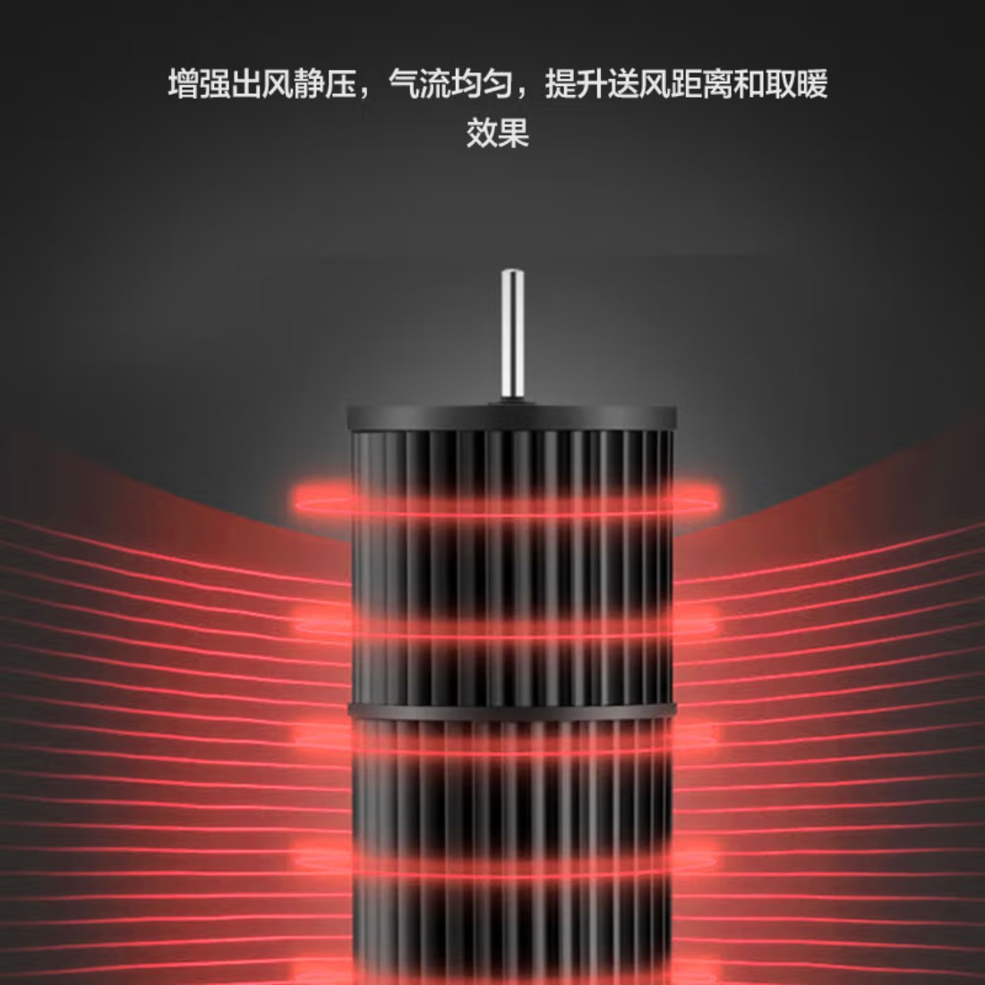 格力(GREE)[低噪远风]取暖器家用暖风机电暖器热风机电暖气摇头电暖风电暖扇轻音低耗 NTFG-X6021高清大图